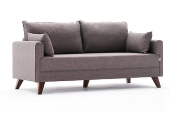 Antigua 2-sits Soffa - Brun/Natur - Möbler - Vardagsrum - Soffor - 2-sits soffor