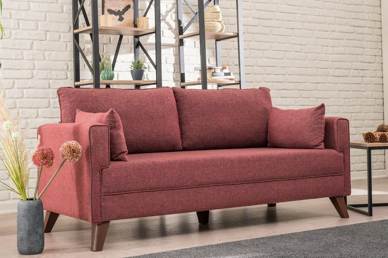 Antigua Soffa 2-sits - Röd - Möbler - Vardagsrum - Soffor - 2-sits soffor