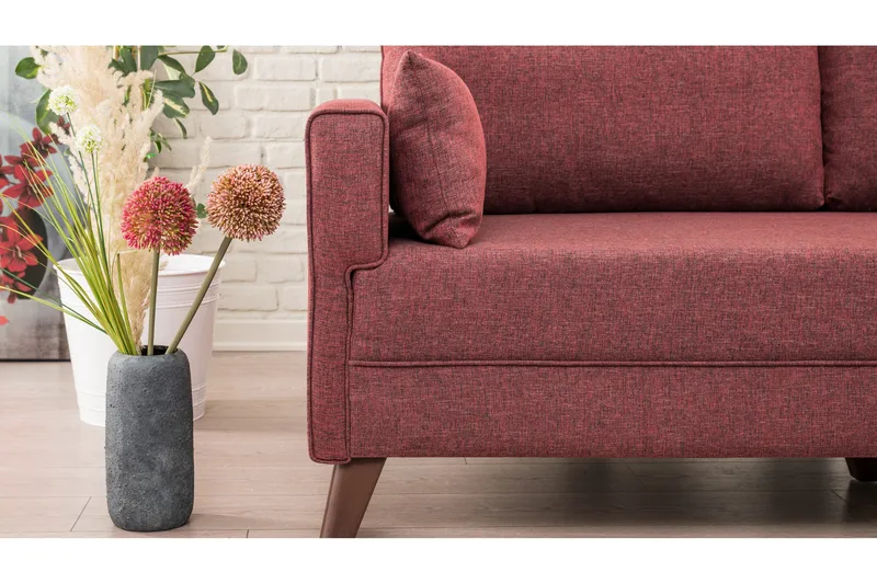 Antigua Soffa 2-sits - Röd - Möbler - Vardagsrum - Soffor - 2-sits soffor