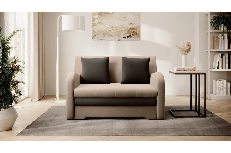 Ario Soffa 2-sits - Beige - Möbler - Vardagsrum - Bäddsoffor - 2-sits bäddsoffa