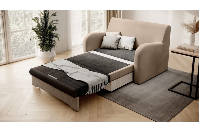 Ario Soffa 2-sits - Beige - Möbler - Vardagsrum - Bäddsoffor - 2-sits bäddsoffa