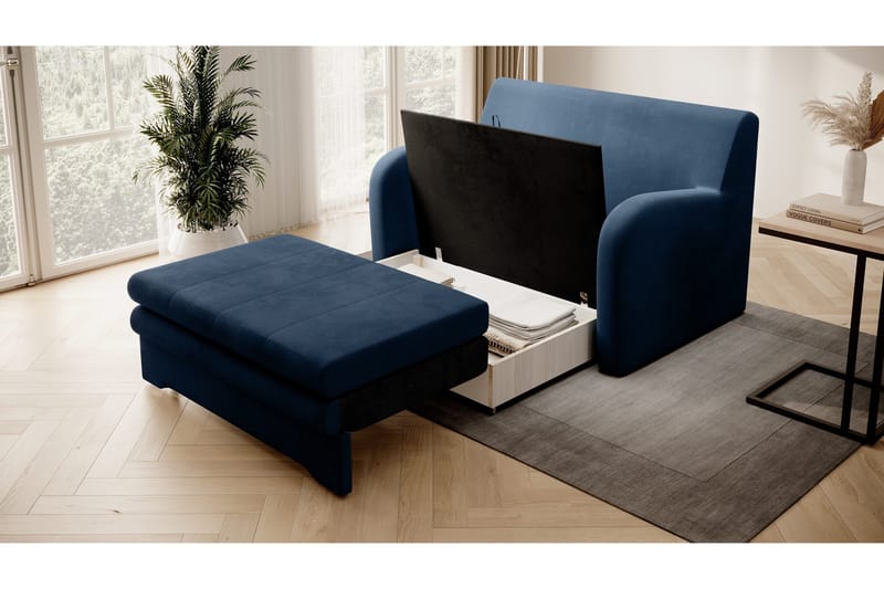 Ario Soffa 2-sits - Blå - Möbler - Vardagsrum - Bäddsoffor - 2-sits bäddsoffa