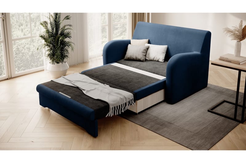 Ario Soffa 2-sits - Blå - Möbler - Vardagsrum - Bäddsoffor - 2-sits bäddsoffa