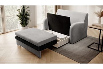 Ario Soffa 2-sits - Grå - Möbler - Vardagsrum - Bäddsoffor - 2-sits bäddsoffa