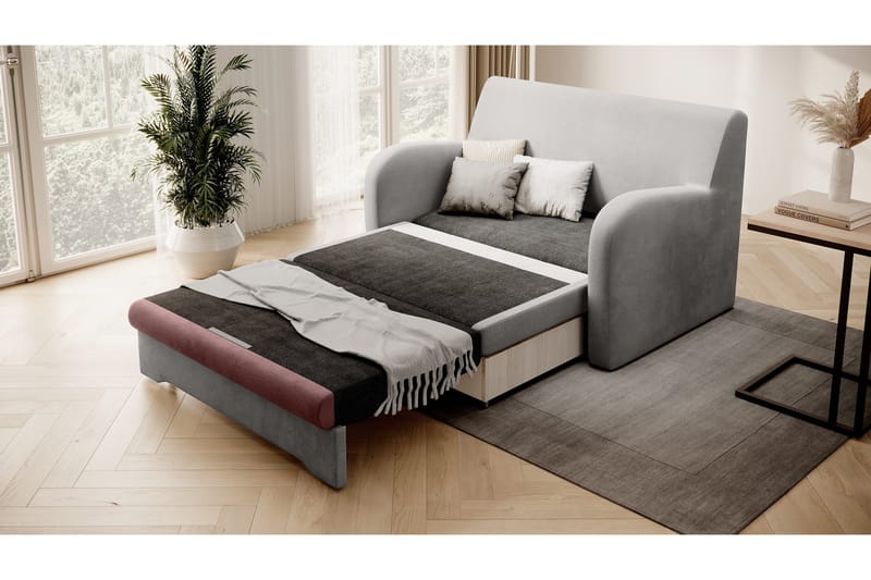 Ario Soffa 2-sits - Grå - Möbler - Vardagsrum - Bäddsoffor - 2-sits bäddsoffa