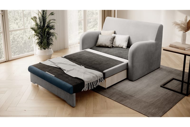 Ario Soffa 2-sits - Grå - Möbler - Vardagsrum - Bäddsoffor - 2-sits bäddsoffa