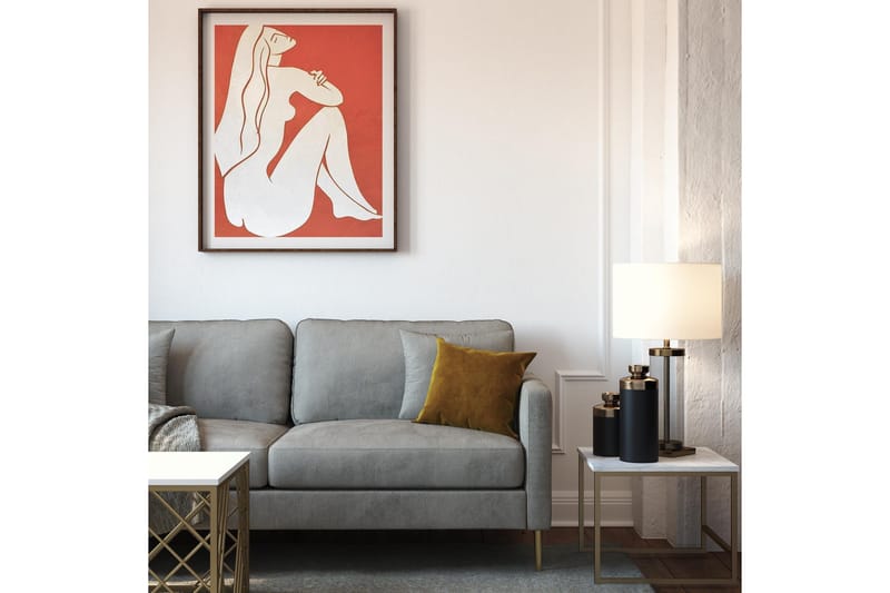 Avksenti Soffa - Grå - Möbler - Vardagsrum - Soffor - 2-sits soffor