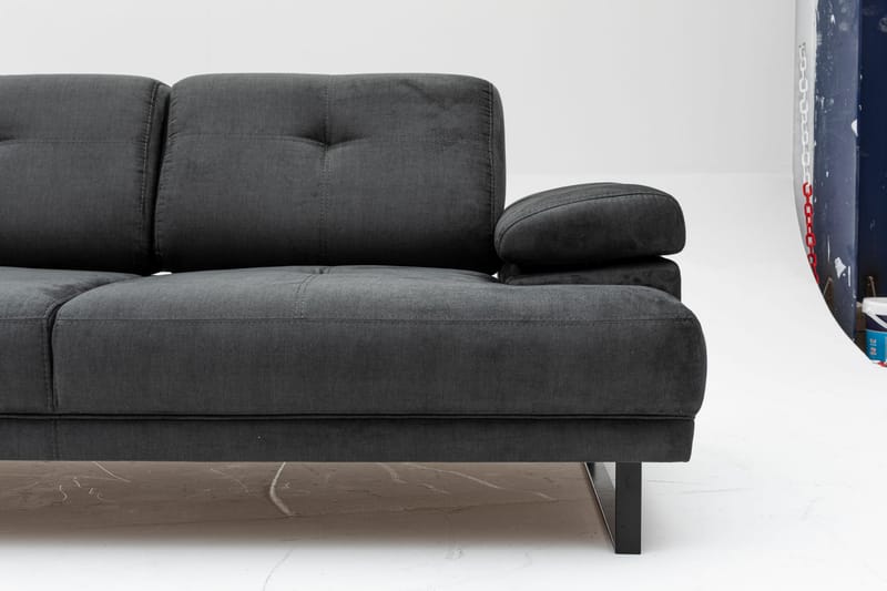 Batoche Soffa 2-sits Antracit - Möbler - Vardagsrum - Soffor - 2-sits soffor