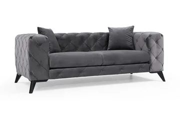Beachport 2-sits Soffa - Antracit/Svart - Möbler - Vardagsrum - Soffor - 2-sits soffor