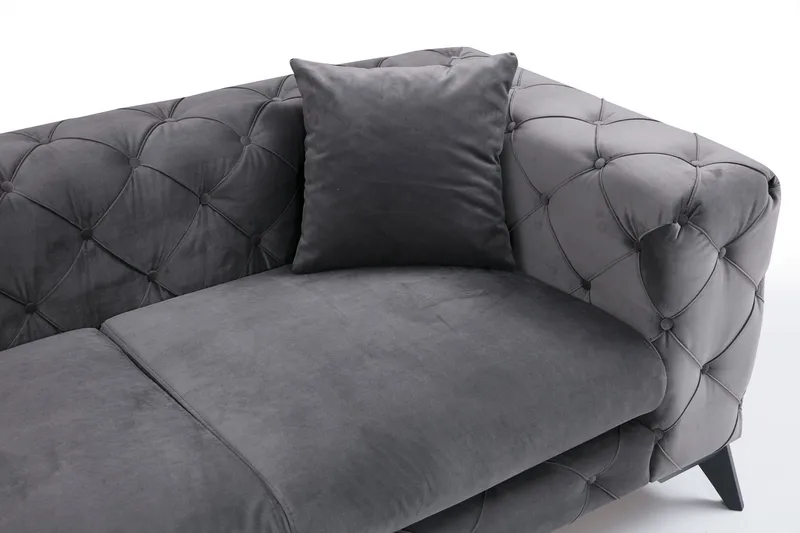 Beachport 2-sits Soffa - Antracit/Svart - Möbler - Vardagsrum - Soffor - 2-sits soffor