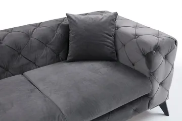Beachport 2-sits Soffa - Antracit/Svart - Möbler - Vardagsrum - Soffor - 2-sits soffor