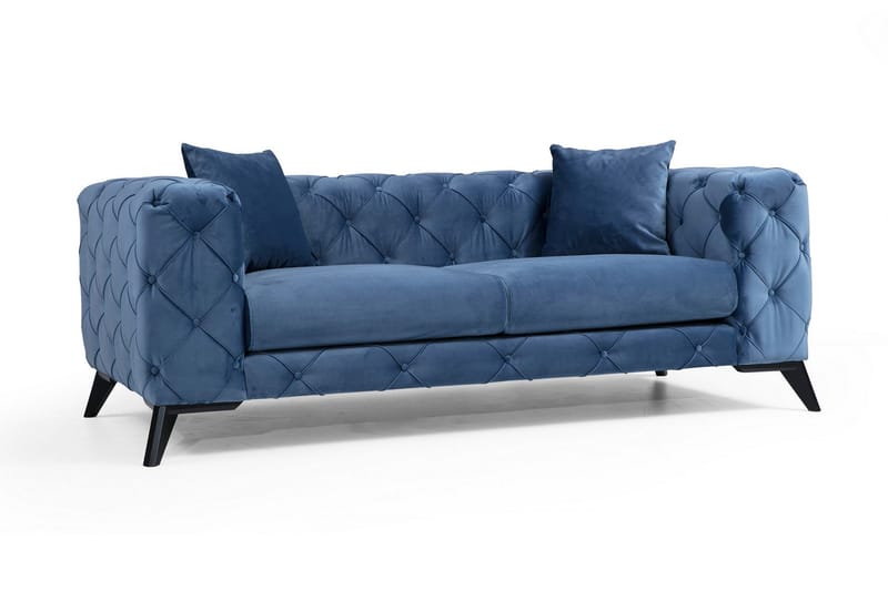 Beachport 2-sits Soffa - Blå/Svart - Möbler - Vardagsrum - Soffor - 2-sits soffor