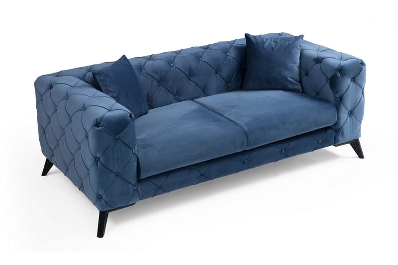 Beachport 2-sits Soffa - Blå/Svart - Möbler - Vardagsrum - Soffor - 2-sits soffor