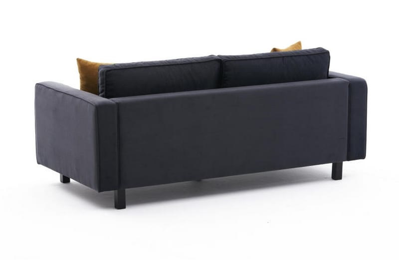 BELLSON Soffa 2-sits Mörkgrå - 2-sits soffor