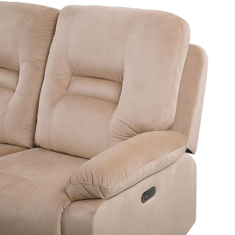 2-sits soffa Bergen - Beige - Möbler - Vardagsrum - Soffor - Reclinersoffor & Biosoffor
