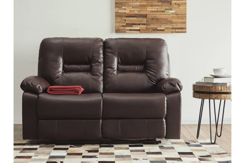 Bergen Soffa 2 Sits - Brun - Möbler - Vardagsrum - Soffor - Reclinersoffor & Biosoffor