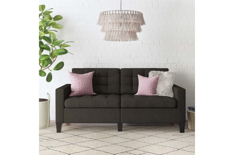 Bowie 2-sits Soffa Grå - Dorel Home - Möbler - Vardagsrum - Soffor - 2-sits soffor