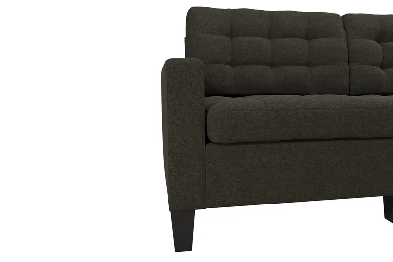 Bowie 2-sits Soffa Grå - Dorel Home - Möbler - Vardagsrum - Soffor - 2-sits soffor