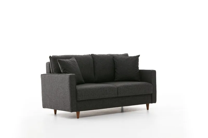 Braneles Soffa 2-sits, Antracit