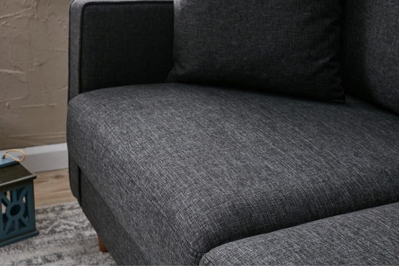 Braneles Soffa 2-sits - Antracit - Möbler - Vardagsrum - Soffor - 2-sits soffor