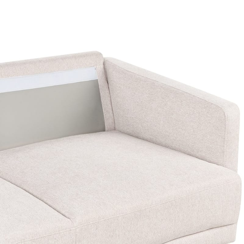 2-sits soffa Breda - Beige, svart - Möbler - Vardagsrum - Soffor - 2-sits soffor