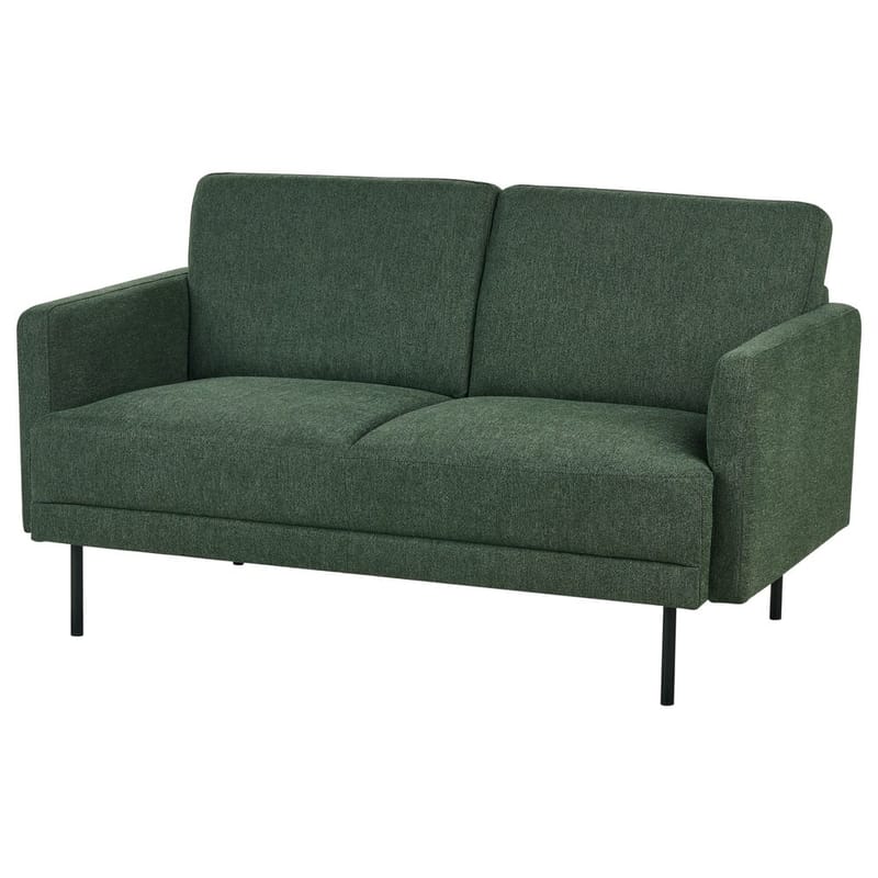 2-sits soffa Breda - Grön, Svart - Möbler - Vardagsrum - Soffor - 2-sits soffor