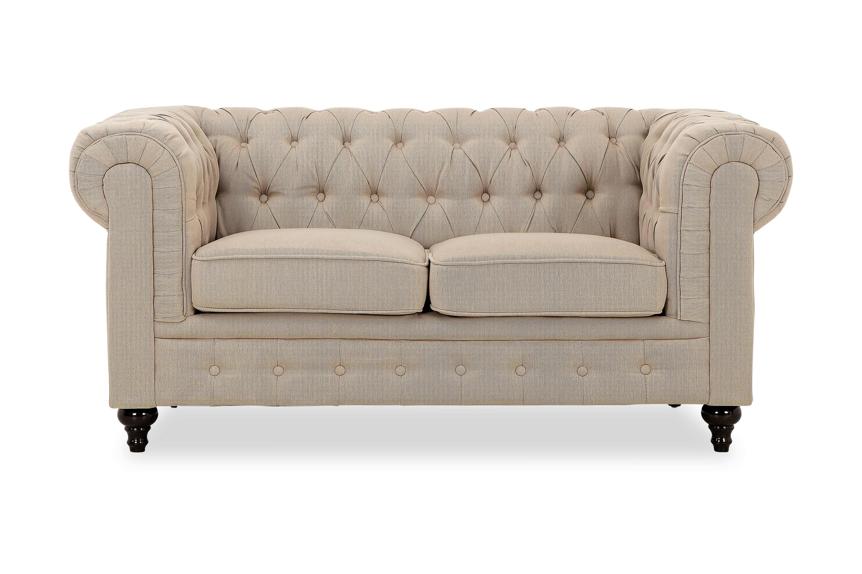 Manor House CHESTERFIELD 2-sits Soffa Beige –