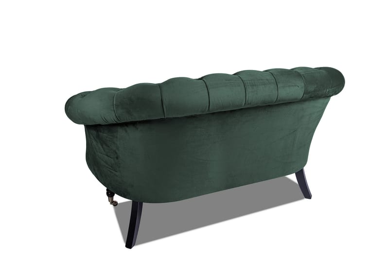 Chesterfield Ludo Soffa 2-sits Mörkgrön - Möbler - Vardagsrum - Soffor - 2-sits soffor