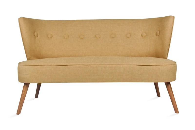 CLEFT 2-Sits Soffa Brun - Gul - Möbler - Vardagsrum - Soffor - 2-sits soffor