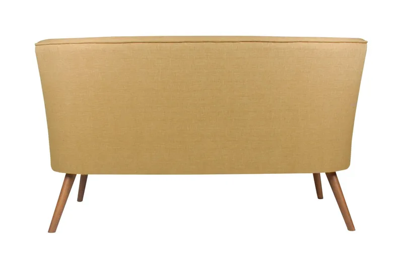 Clivocast 2-Sits Soffa - Gul - Möbler - Vardagsrum - Soffor - 2-sits soffor