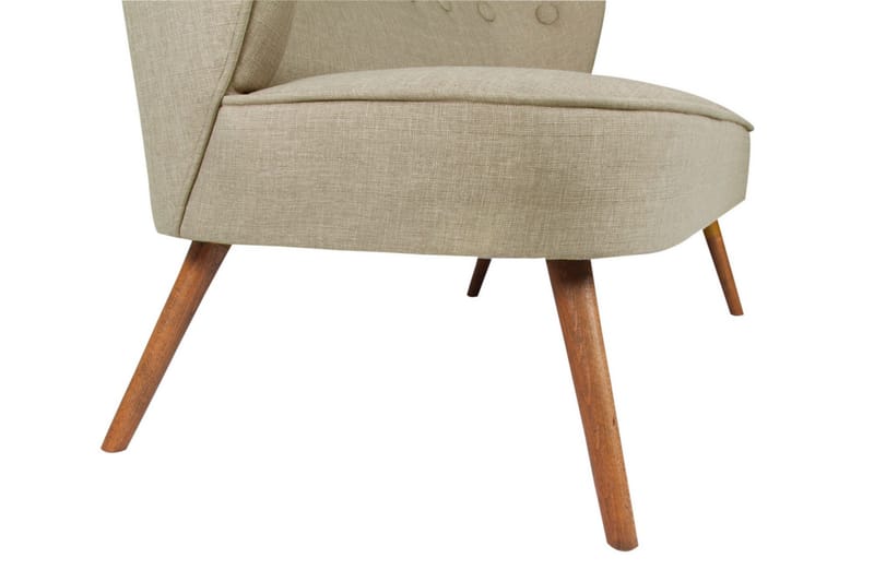 Clivocast Djup 2-sits Soffa i Tyg med Träben - Grå - Möbler - Vardagsrum - Soffor - 2-sits soffor