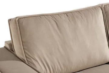 Cloudia Sammetssoffa 2-sits - Beige - Möbler - Vardagsrum - Soffor - 2-sits soffor
