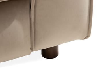 Cloudia Sammetssoffa 2-sits - Beige - Möbler - Vardagsrum - Soffor - 2-sits soffor