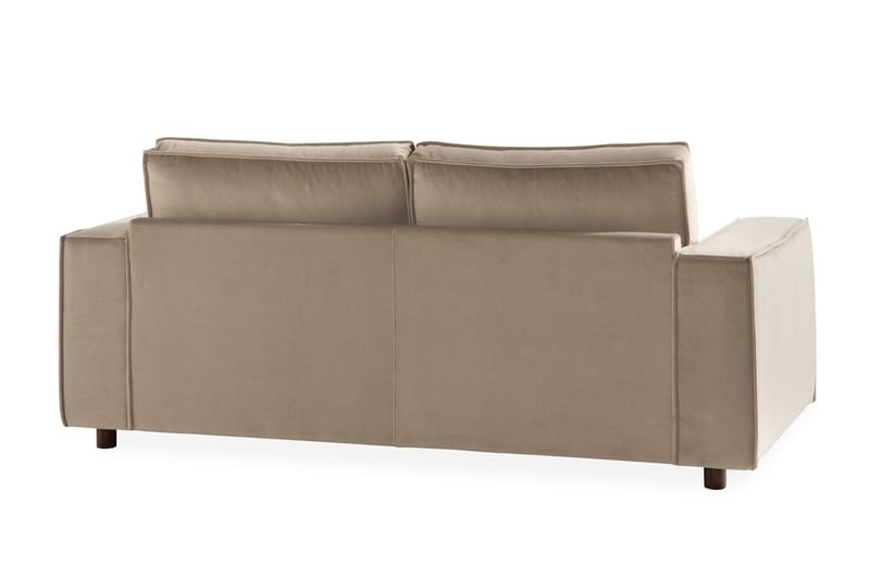 Cloudia Sammetssoffa 2-sits - Beige - Möbler - Vardagsrum - Soffor - 2-sits soffor