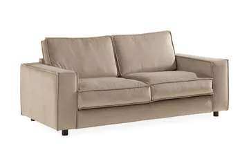 Cloudia Sammetssoffa 2-sits - Beige - Möbler - Vardagsrum - Soffor - 2-sits soffor