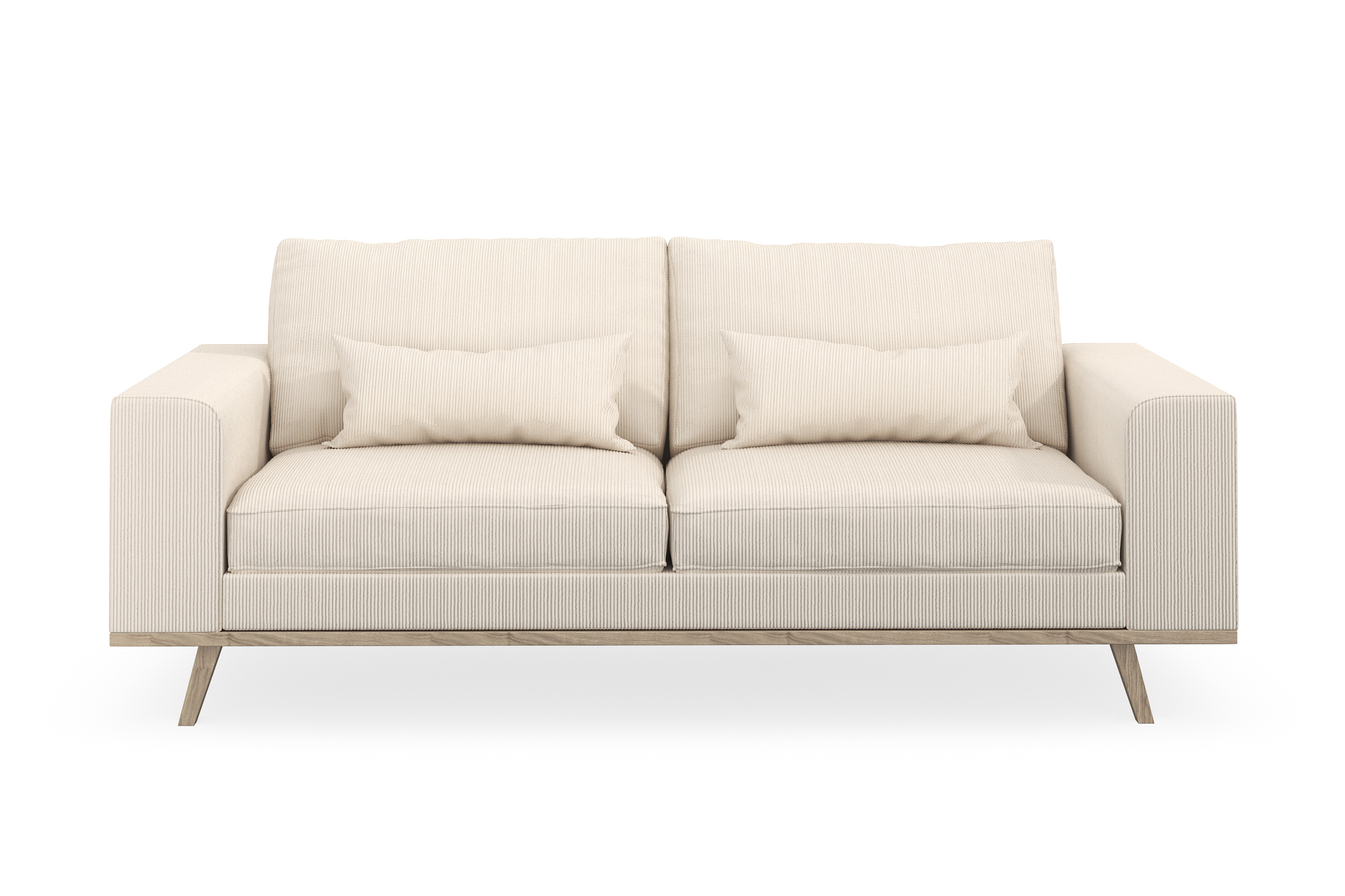 copenhagen 2-sits manchestersoffa - beige