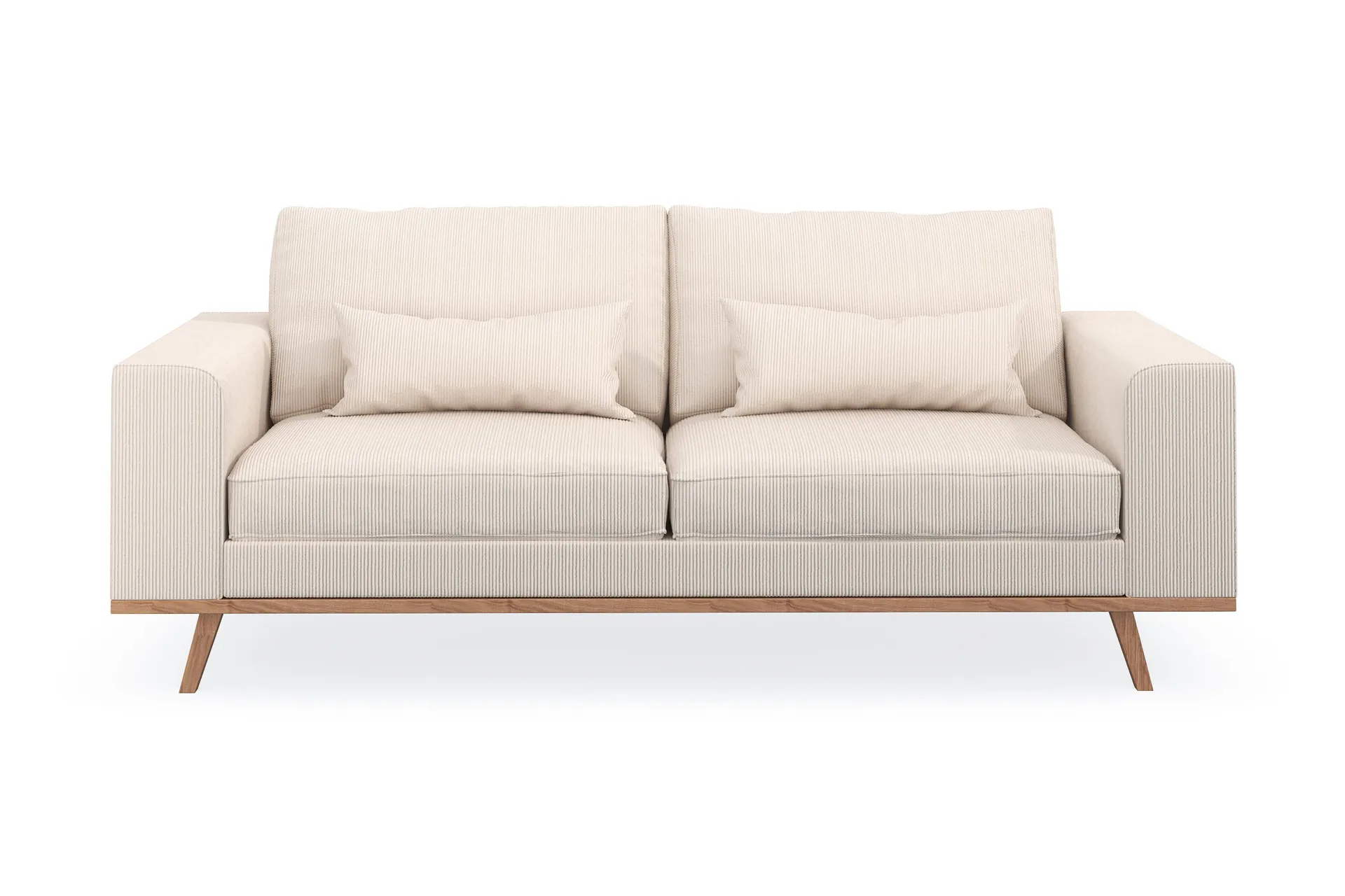 copenhagen 2-sits manchestersoffa - beige