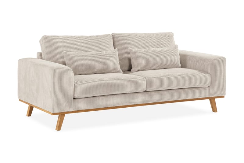 Copenhagen 2-sits Manchestersoffa - Beige - Möbler - Vardagsrum - Soffor - 2-sits soffor