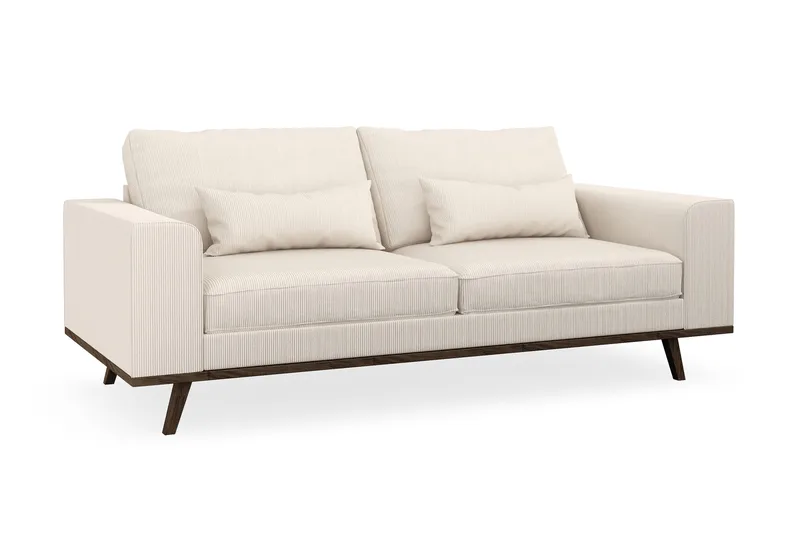 Copenhagen 2-sits Manchestersoffa - Beige - Möbler - Vardagsrum - Soffor - 2-sits soffor