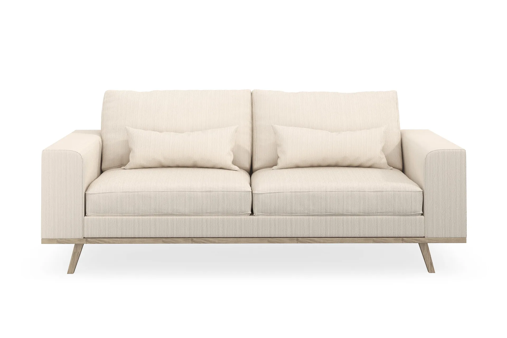 copenhagen 2-sits manchestersoffa - beige