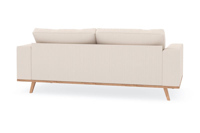 Copenhagen 2-sits Manchestersoffa - Beige - Möbler - Vardagsrum - Soffor - 2-sits soffor