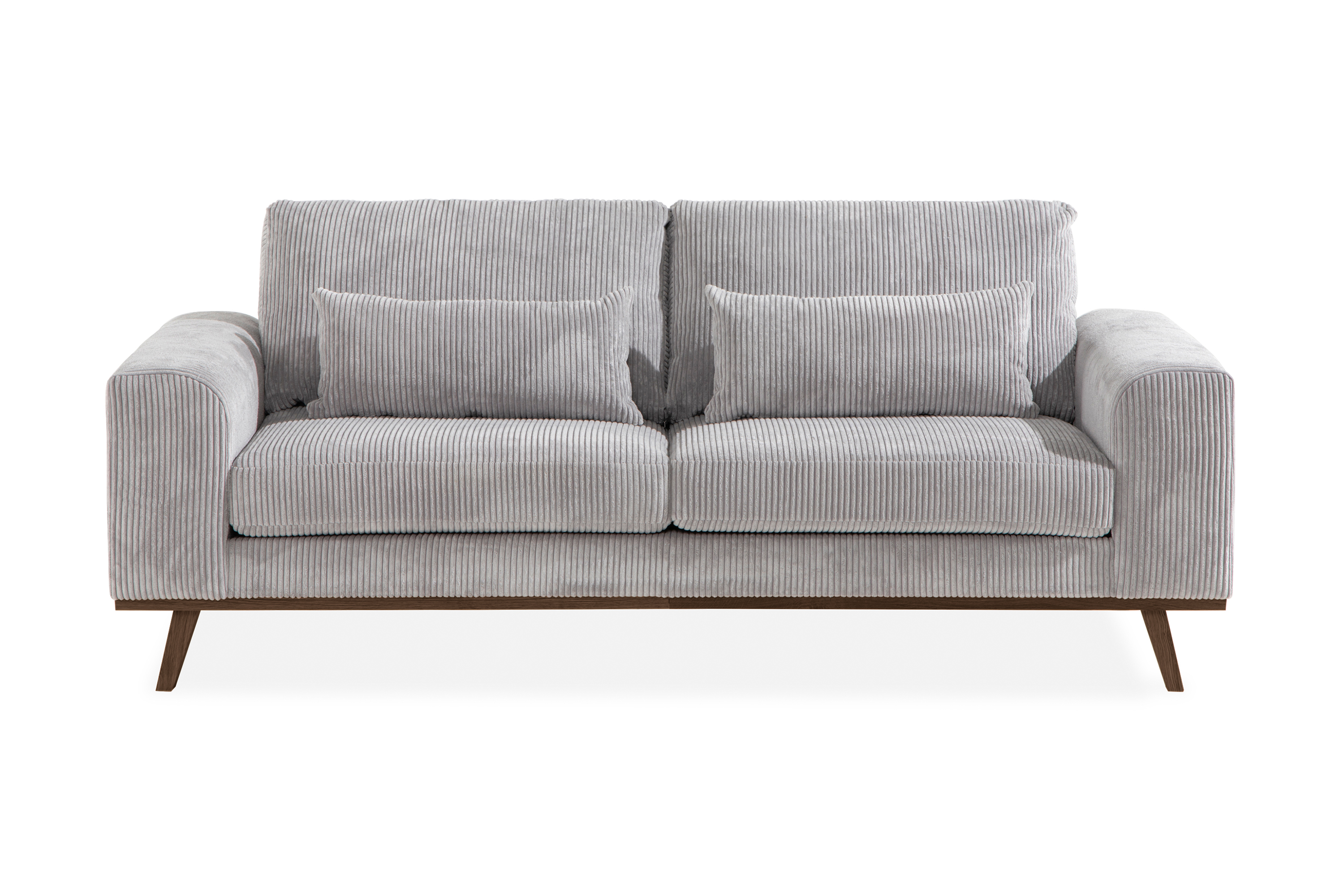 copenhagen 2-sits manchestersoffa - ljusgrå