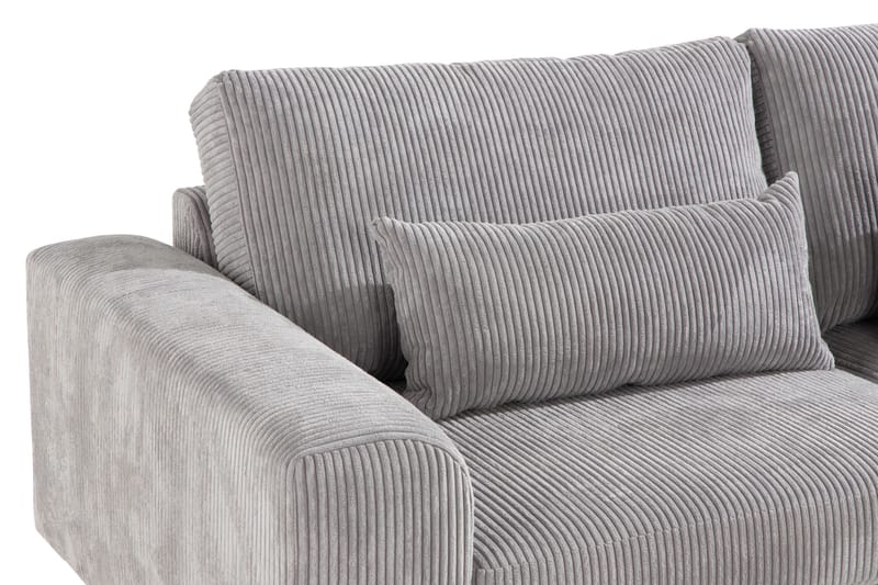 Copenhagen 2-sits Manchestersoffa - Ljusgrå - Möbler - Vardagsrum - Soffor - 2-sits soffor