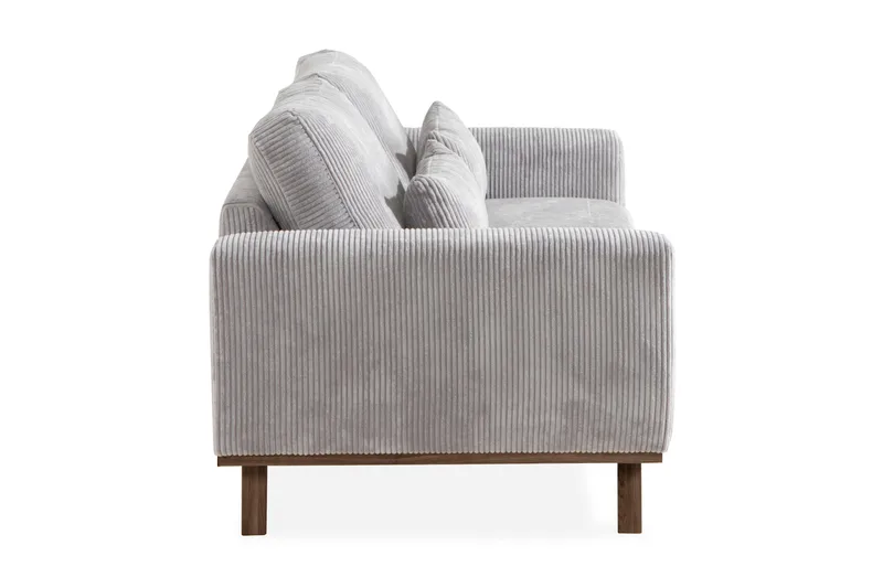 Copenhagen 2-sits Manchestersoffa - Ljusgrå - Möbler - Vardagsrum - Soffor - 2-sits soffor