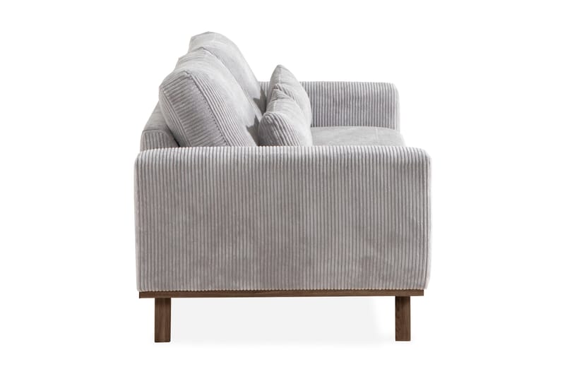 Copenhagen 2-sits Manchestersoffa - Ljusgrå - Möbler - Vardagsrum - Soffor - 2-sits soffor