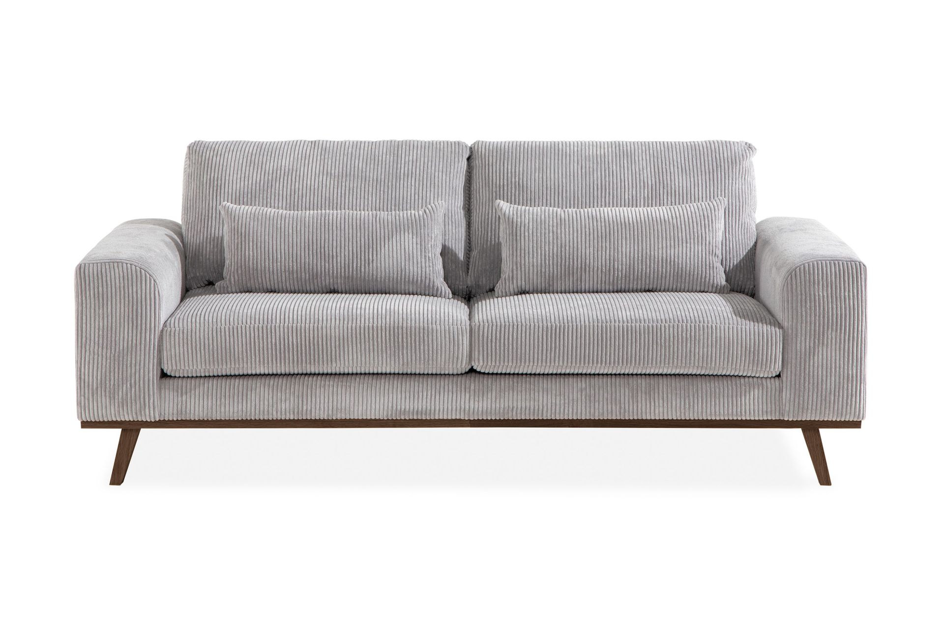 copenhagen 2-sits manchestersoffa - ljusgrå