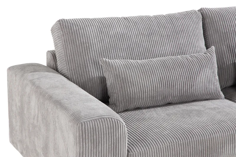 Copenhagen 2-sits Manchestersoffa - Ljusgrå - Möbler - Vardagsrum - Soffor - 2-sits soffor