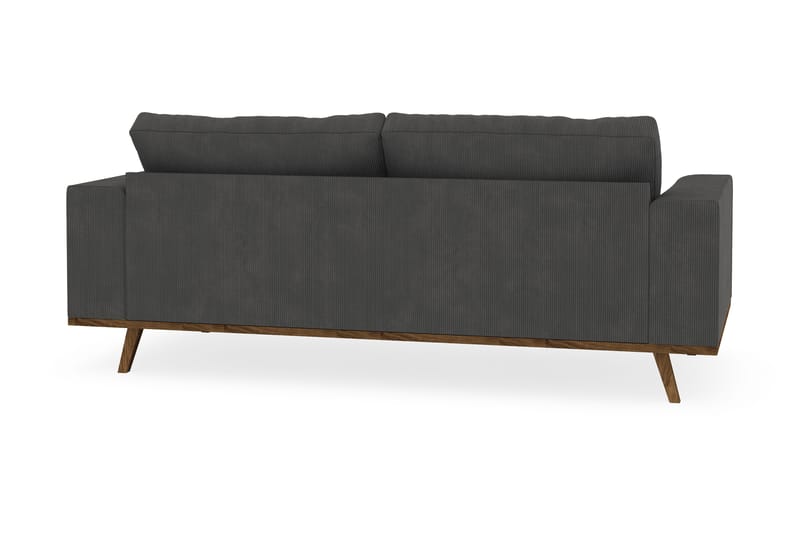 Copenhagen 2-sits Manchestersoffa - Mörkgrå - Möbler - Vardagsrum - Soffor - 2-sits soffor