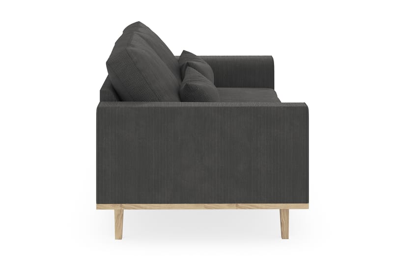 Copenhagen 2-sits Manchestersoffa - Mörkgrå - Möbler - Vardagsrum - Soffor - 2-sits soffor