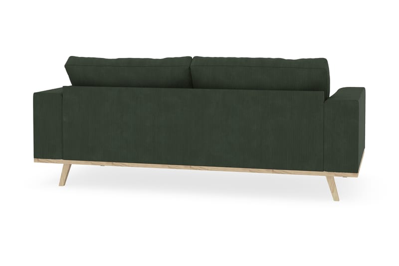 Copenhagen 2-sits Manchestersoffa - Mörkgrön - Möbler - Vardagsrum - Soffor - 2-sits soffor